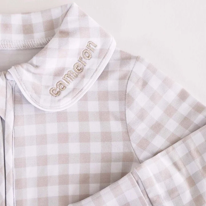 5032-peter-pan-collar-zipper-footie-taupe-gingham-1.jpg