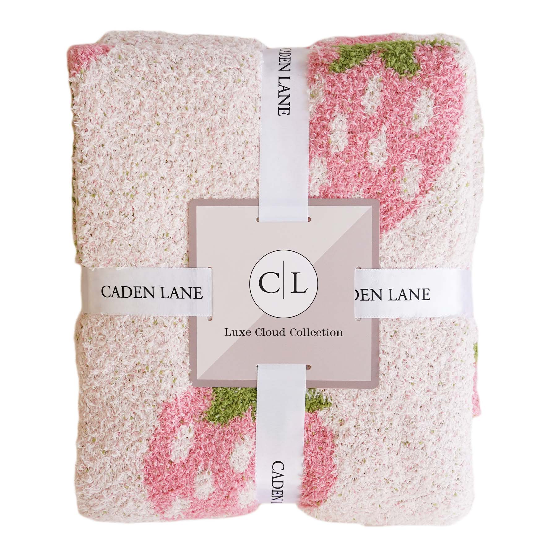 CuddleLaneâ¢ Luxe Blankets | Strawberry