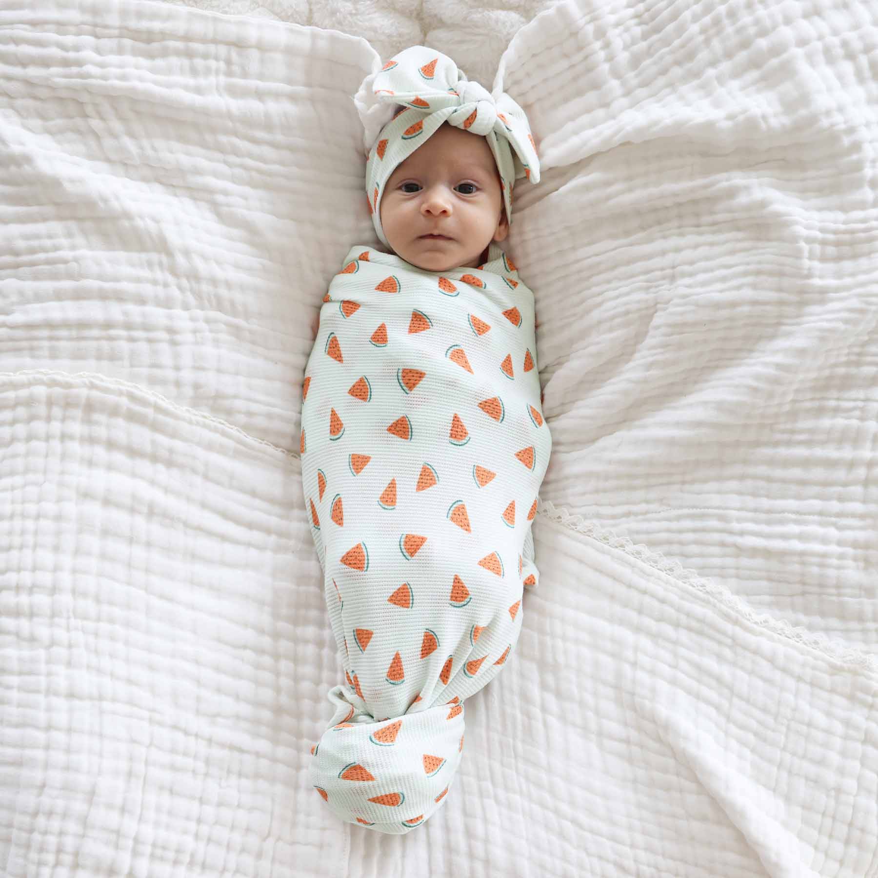 Slice, Slice Baby Bamboo Waffle Oversized Swaddle Blanket