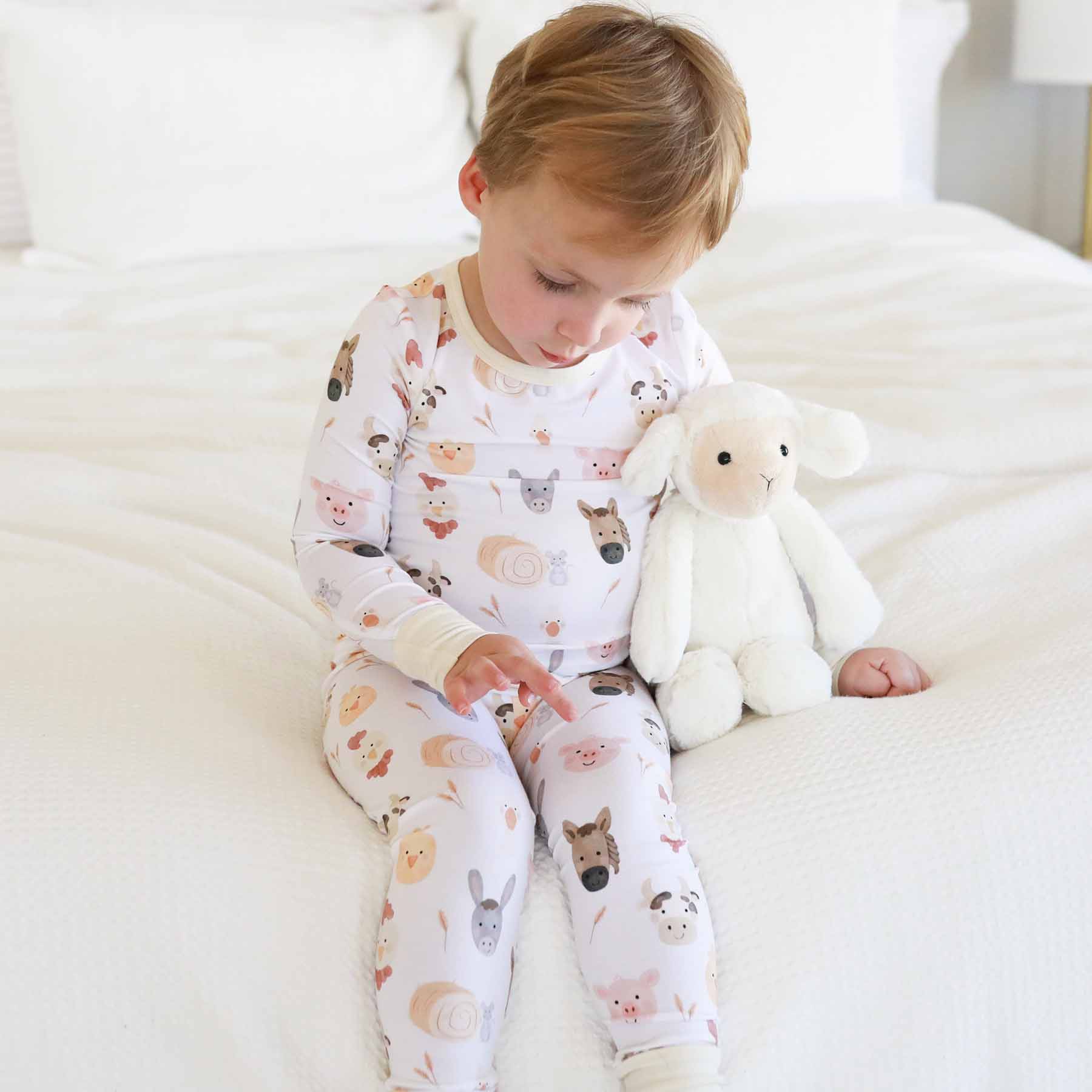 Barnyard Buddies Two Piece Pajama Set