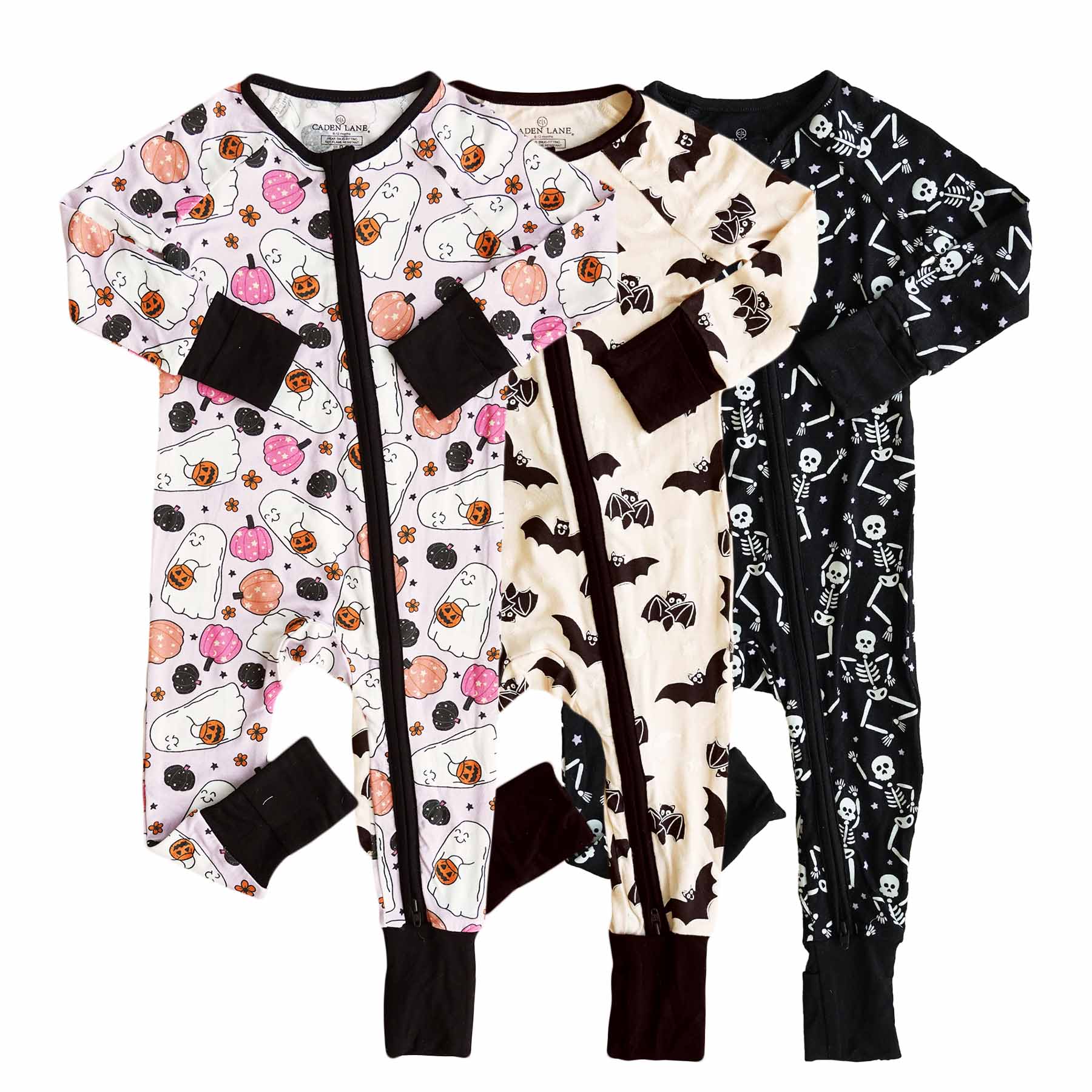 Fall Holiday Convertible Zip Rompers