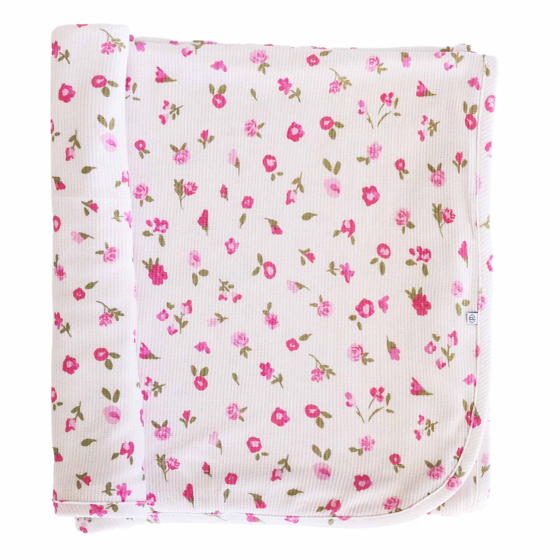 Penny's Posies Bamboo Waffle Oversized Swaddle Blanket