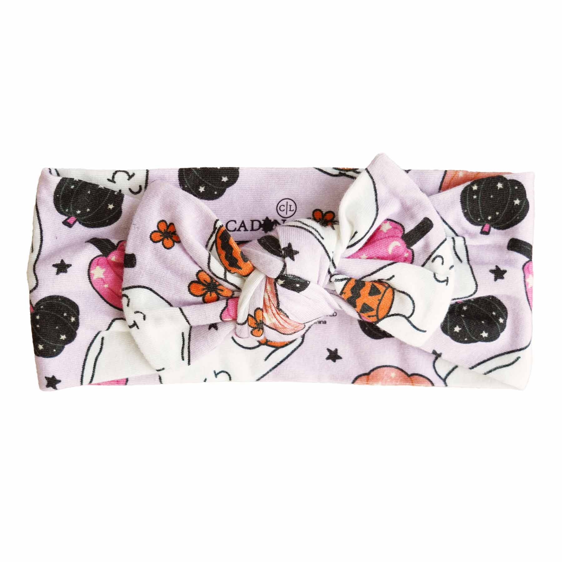 Girly Ghouls Knit Large Bow Headwrap