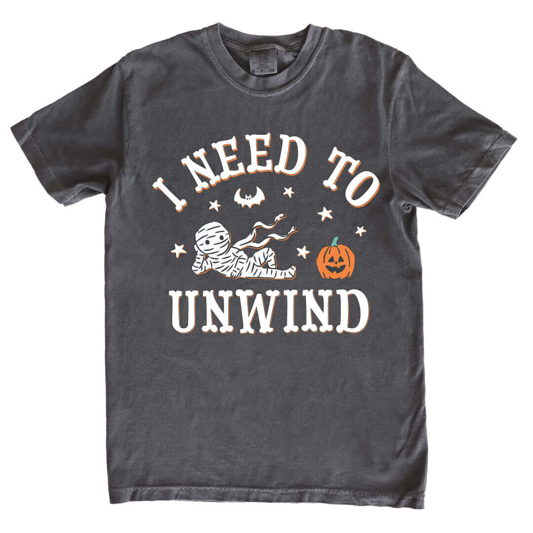 I Need To Unwind Graphic Tee | Pepper