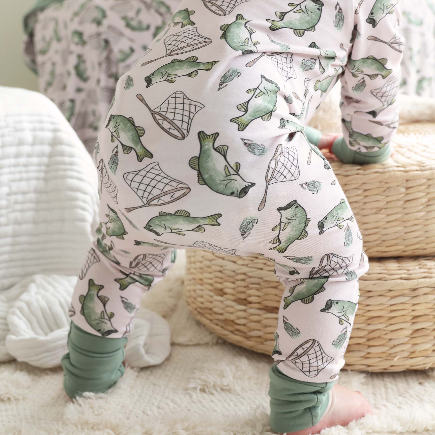 Bass Buddies Convertible Zip Romper