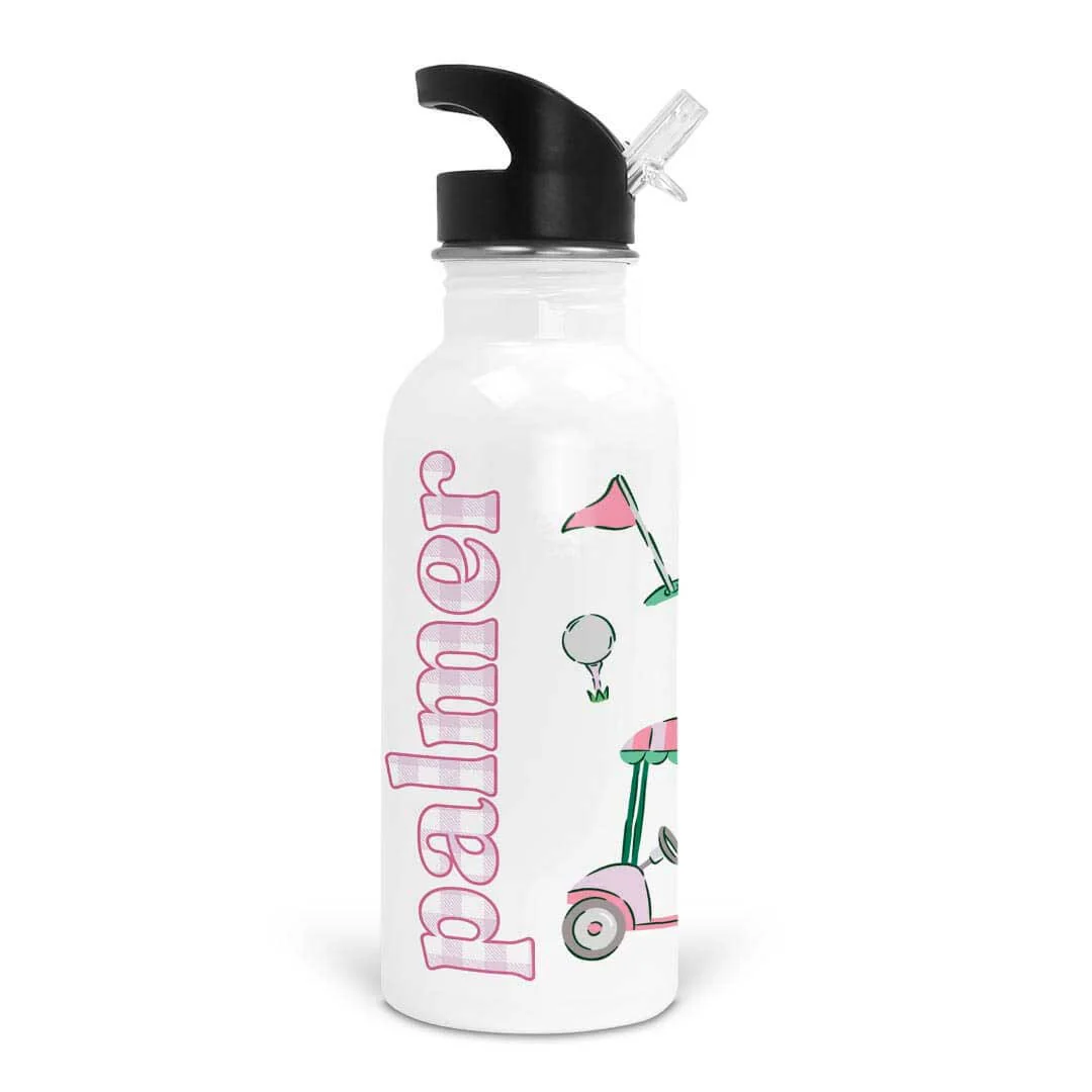 Birdie Babes Personalized Kids Water Bottle | Pink
