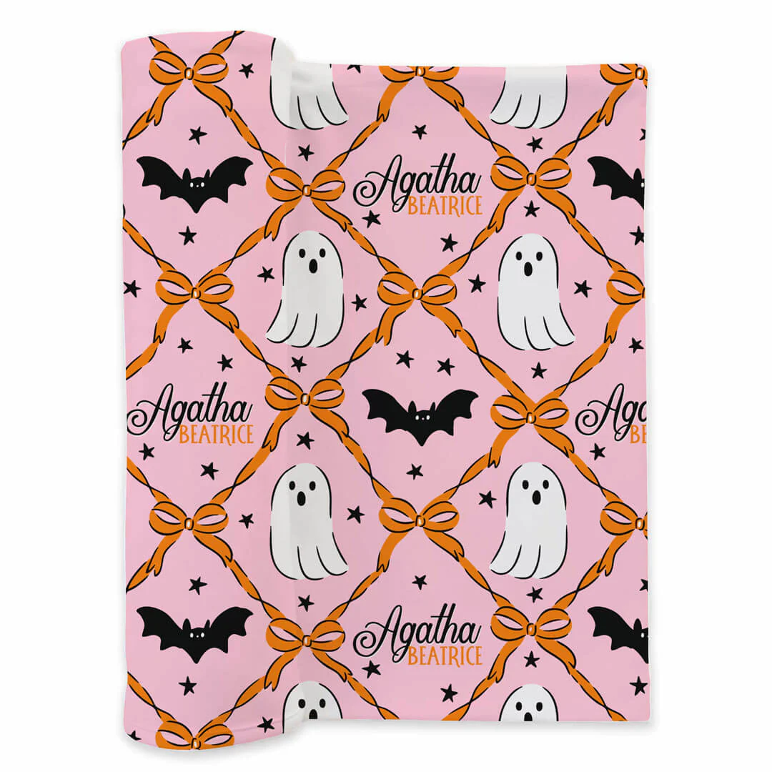 Boo Babes Personalized Swaddle Blanket