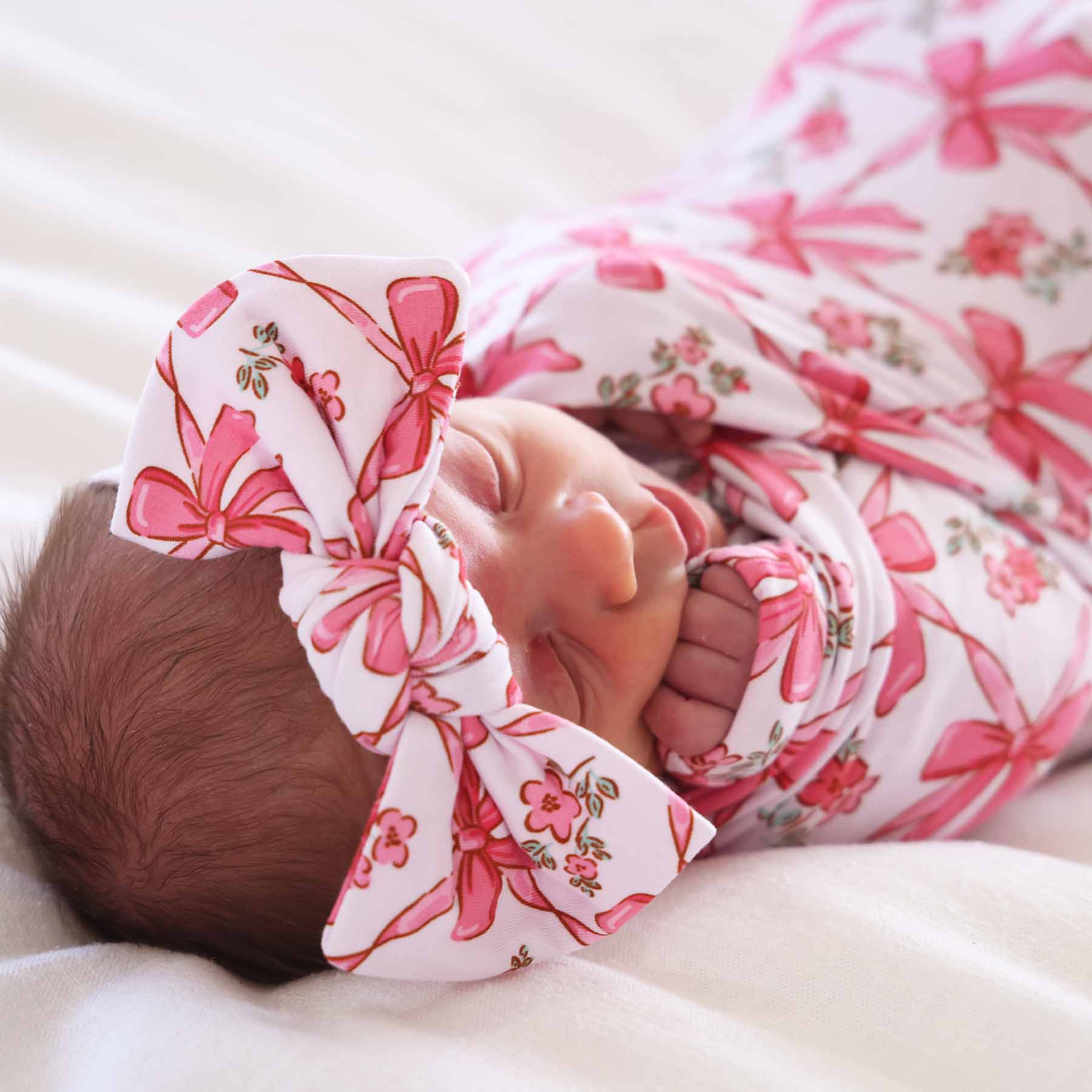 Bow Besties Knit Large Bow Headwrap