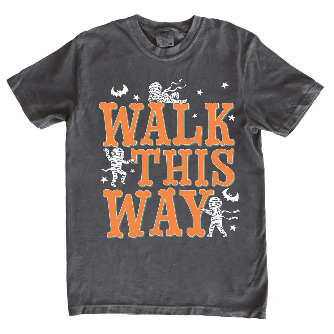 Walk This Way Graphic Tee | Pepper