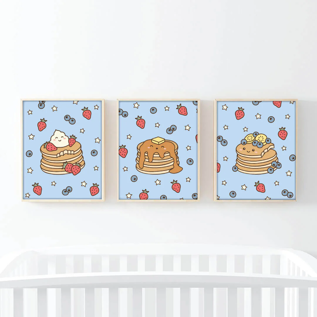 Brunch Buddies Bundled Digital Nursery Wall Art