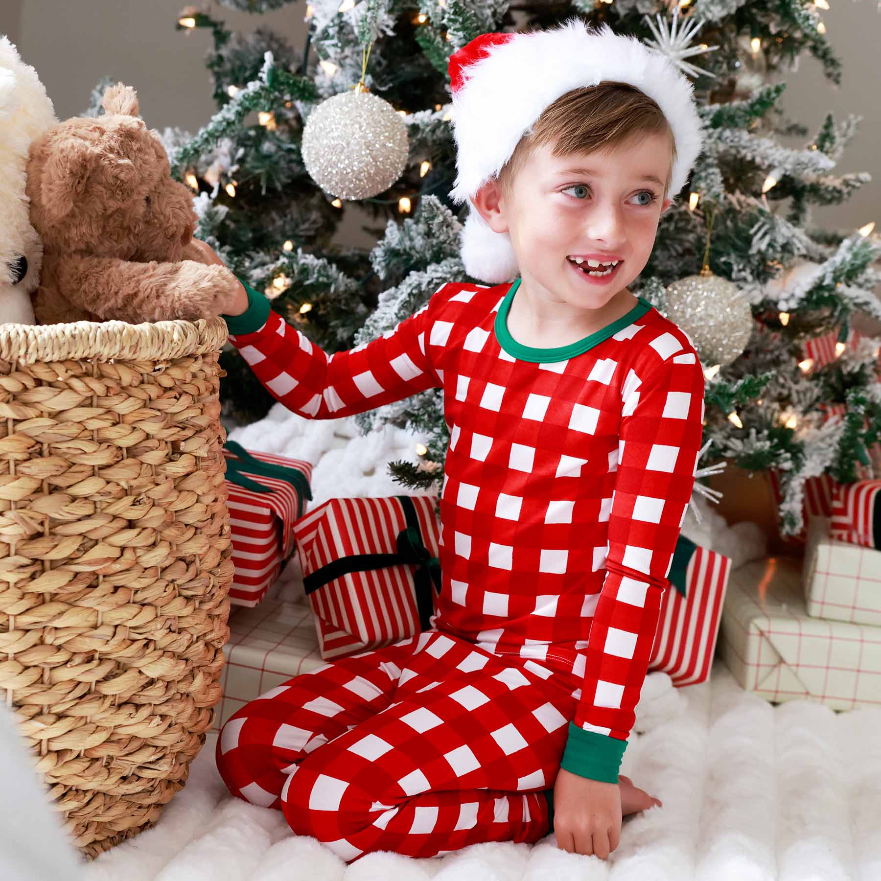 Checking It Twice Two Piece Pajama Set