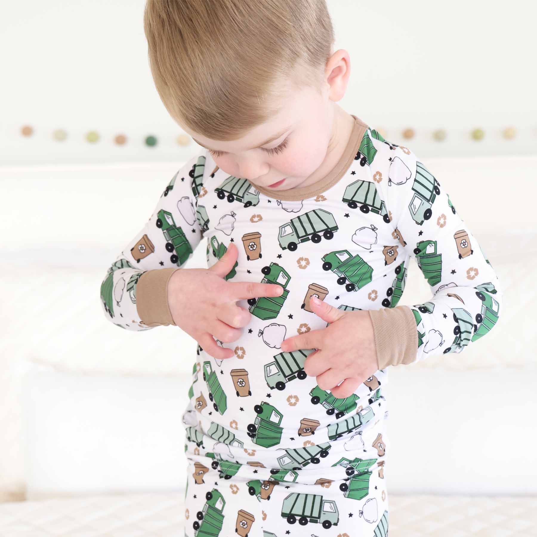Clean Up Crew Two Piece Pajama Set