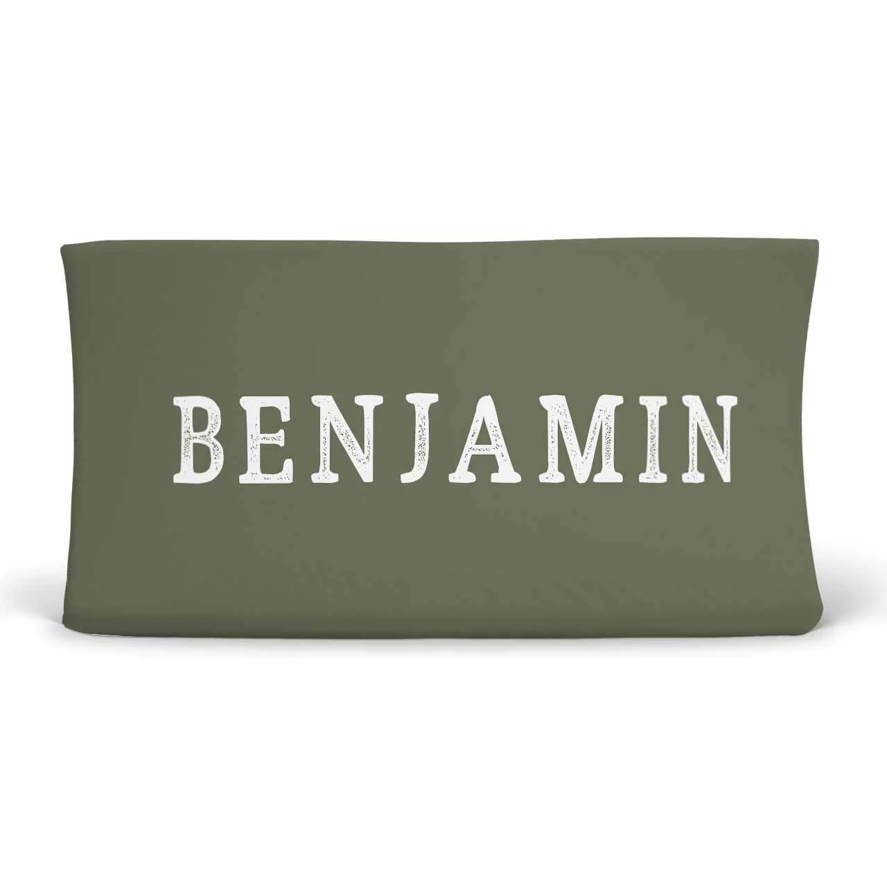 Color Story | Olive Personalized Changing Pad Cover