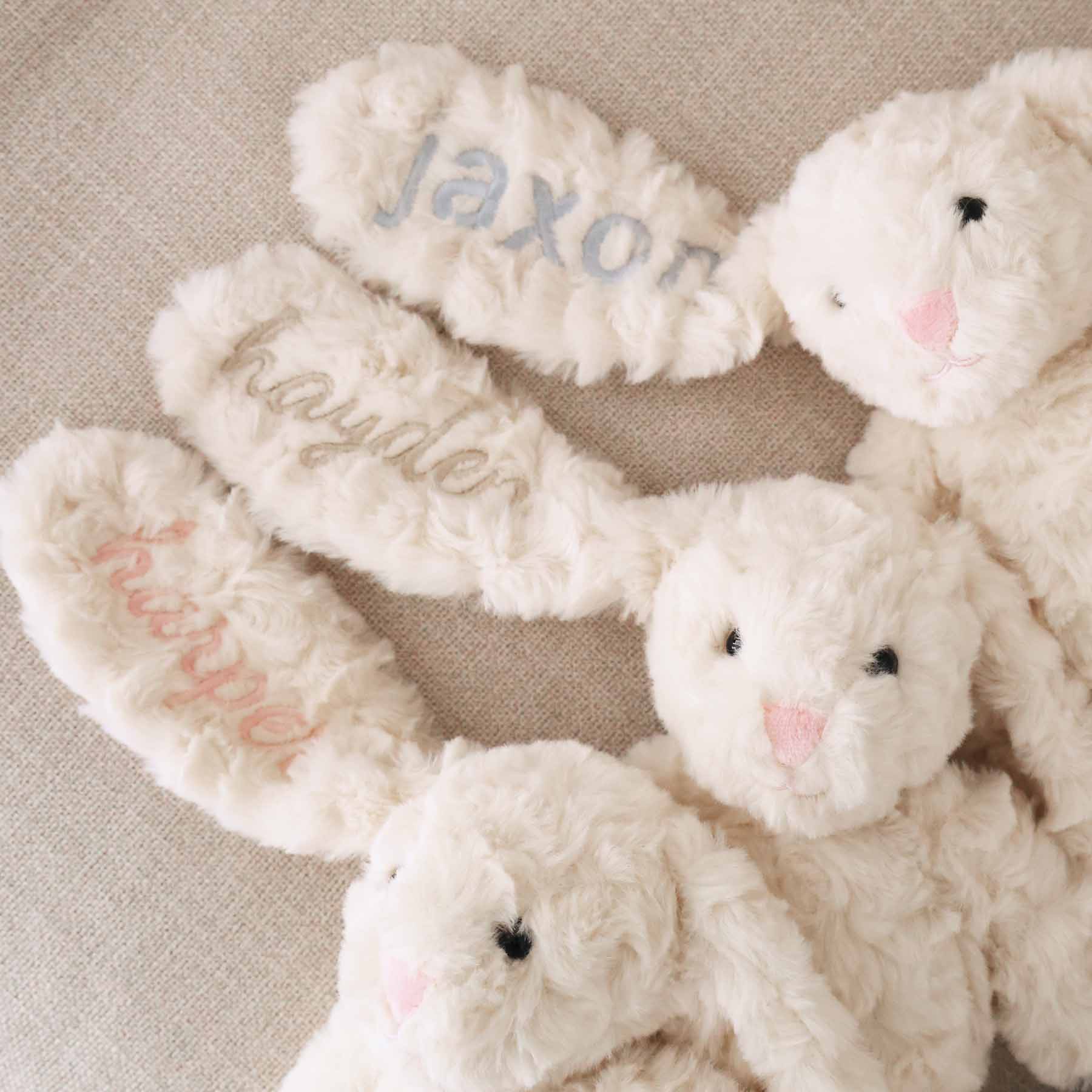 Cuddle Plush Friends Personalized | Bentley Bunny