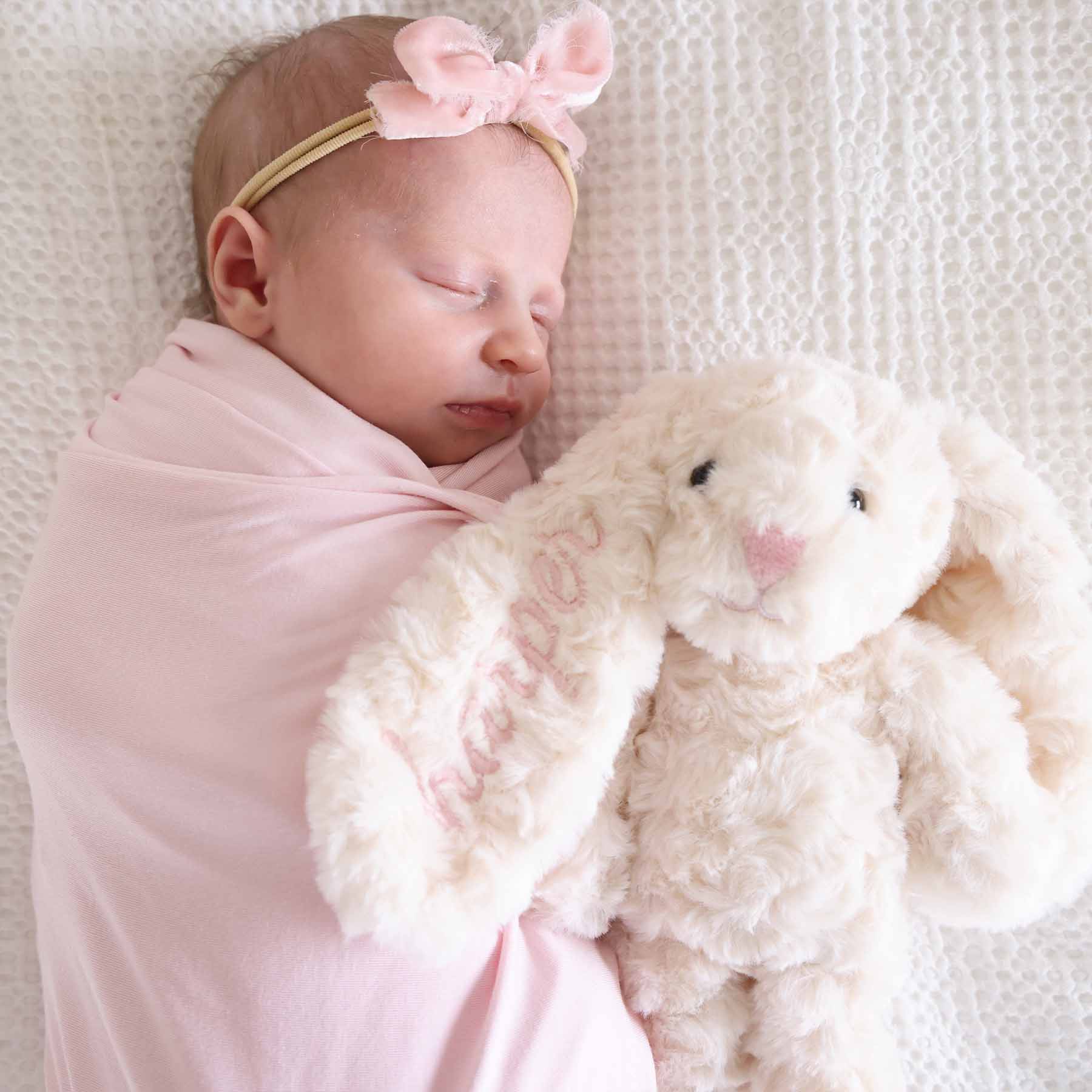 Cuddle Plush Friends Personalized | Bentley Bunny