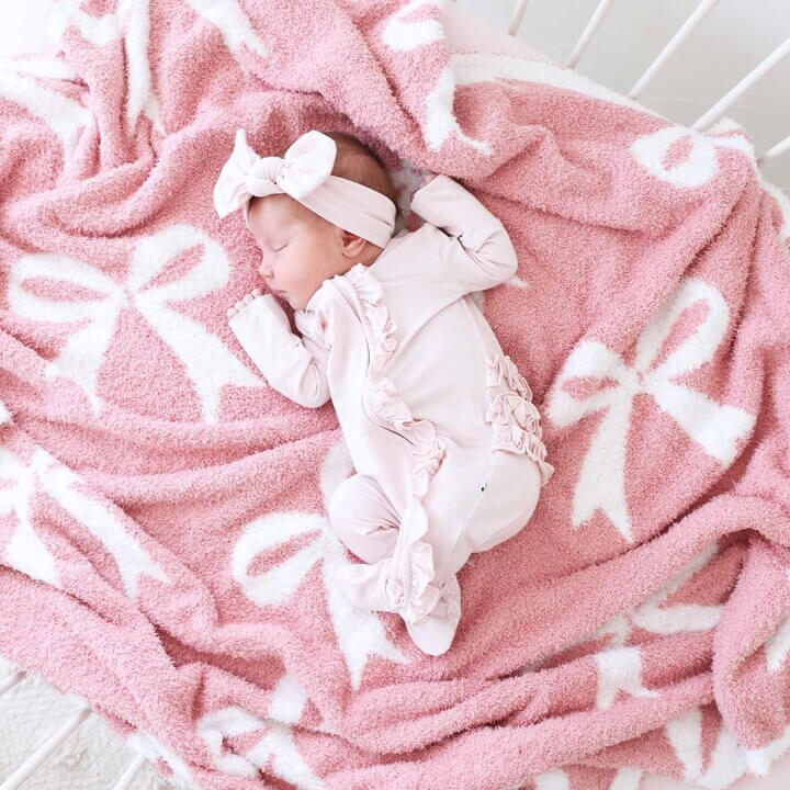 CuddleLaneâ¢ Luxe Blankets | Bows