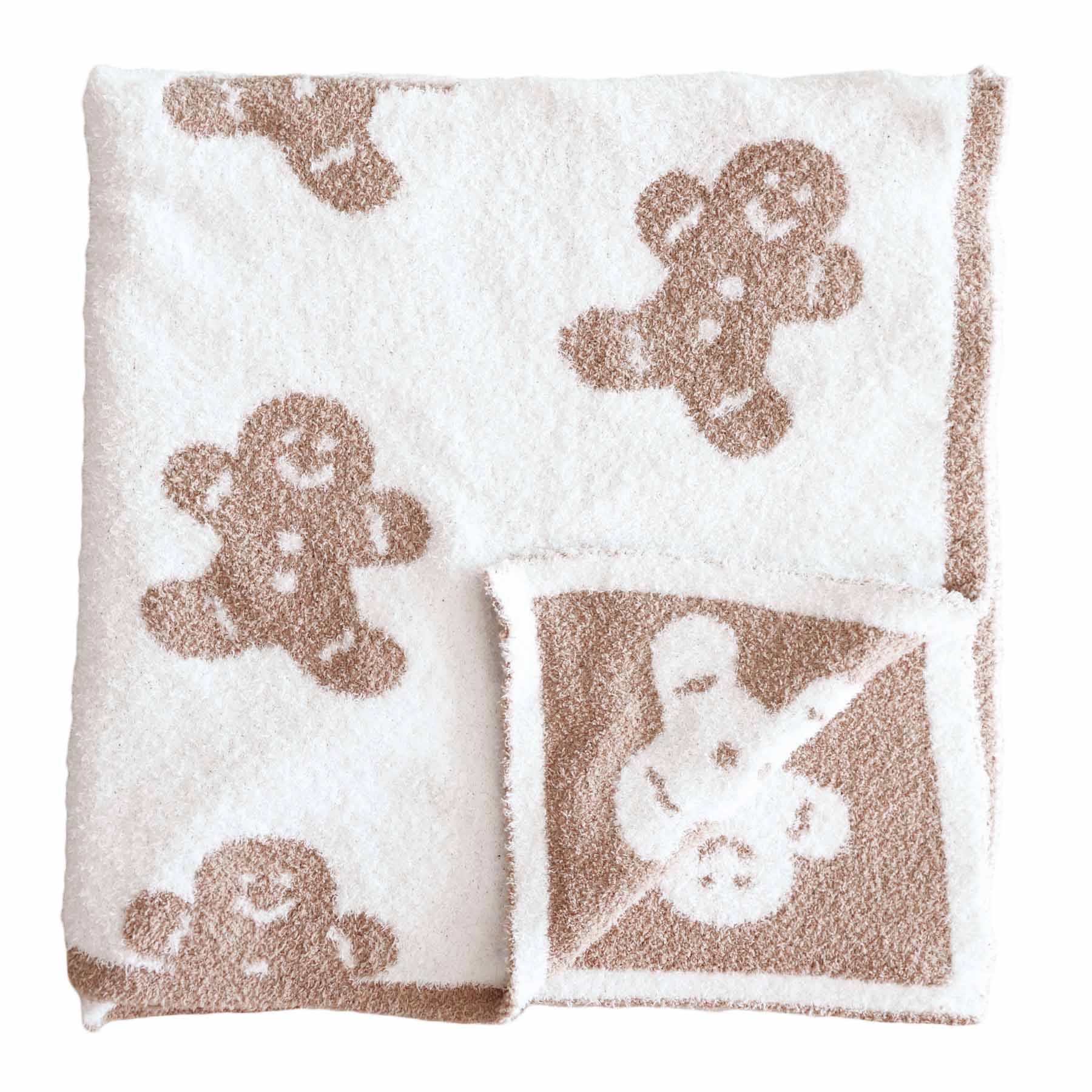 CuddleLaneâ¢ Luxe Blankets | Gingerbread*