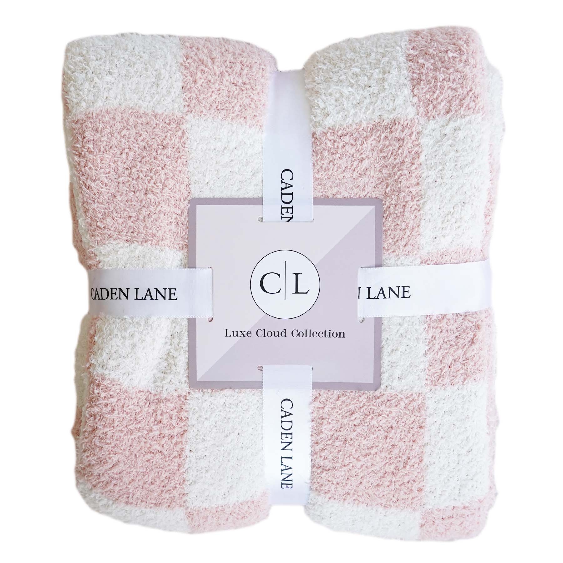 CuddleLaneâ¢ Luxe Blankets | Rose Check
