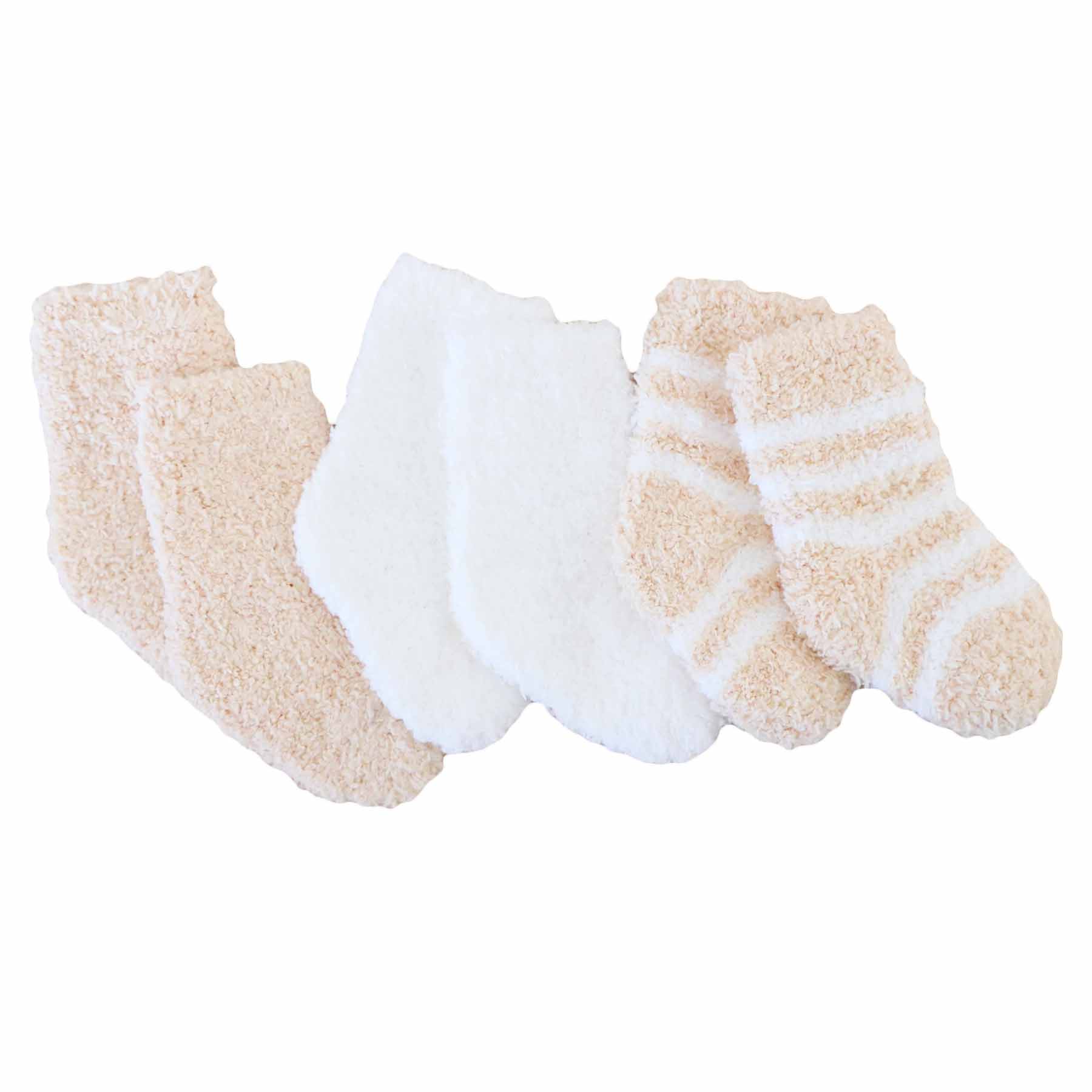 CuddleLaneâ¢ Sock Bundle | Warm Beige