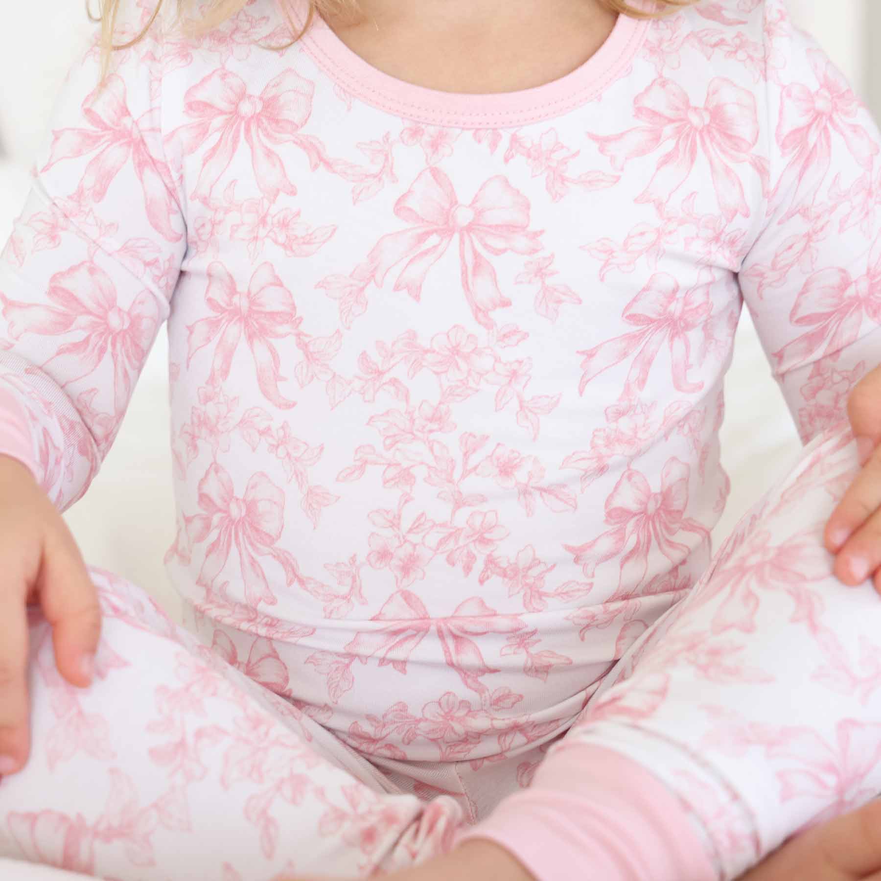 Fancy Frills Two Piece Pajama Set